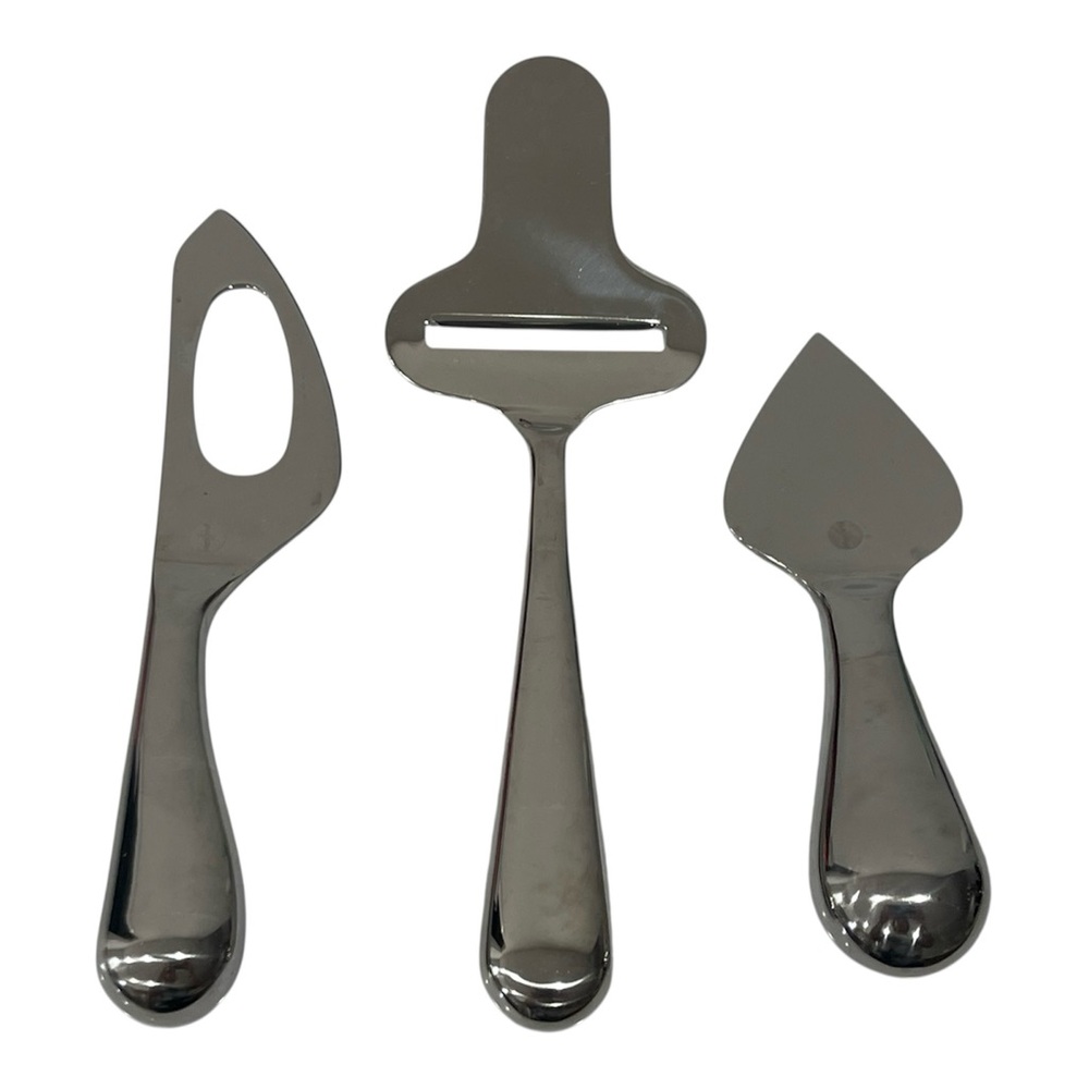 Danish modern Sweden Sagaform Saga Form Cheese knife set stainless steel